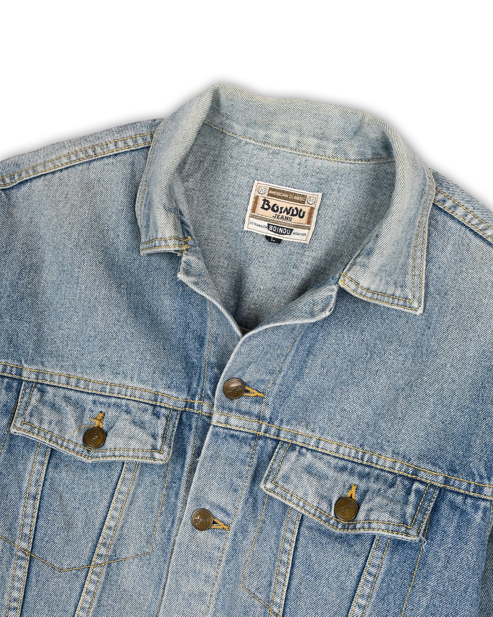 VINTAGE DENIM JACKET - L