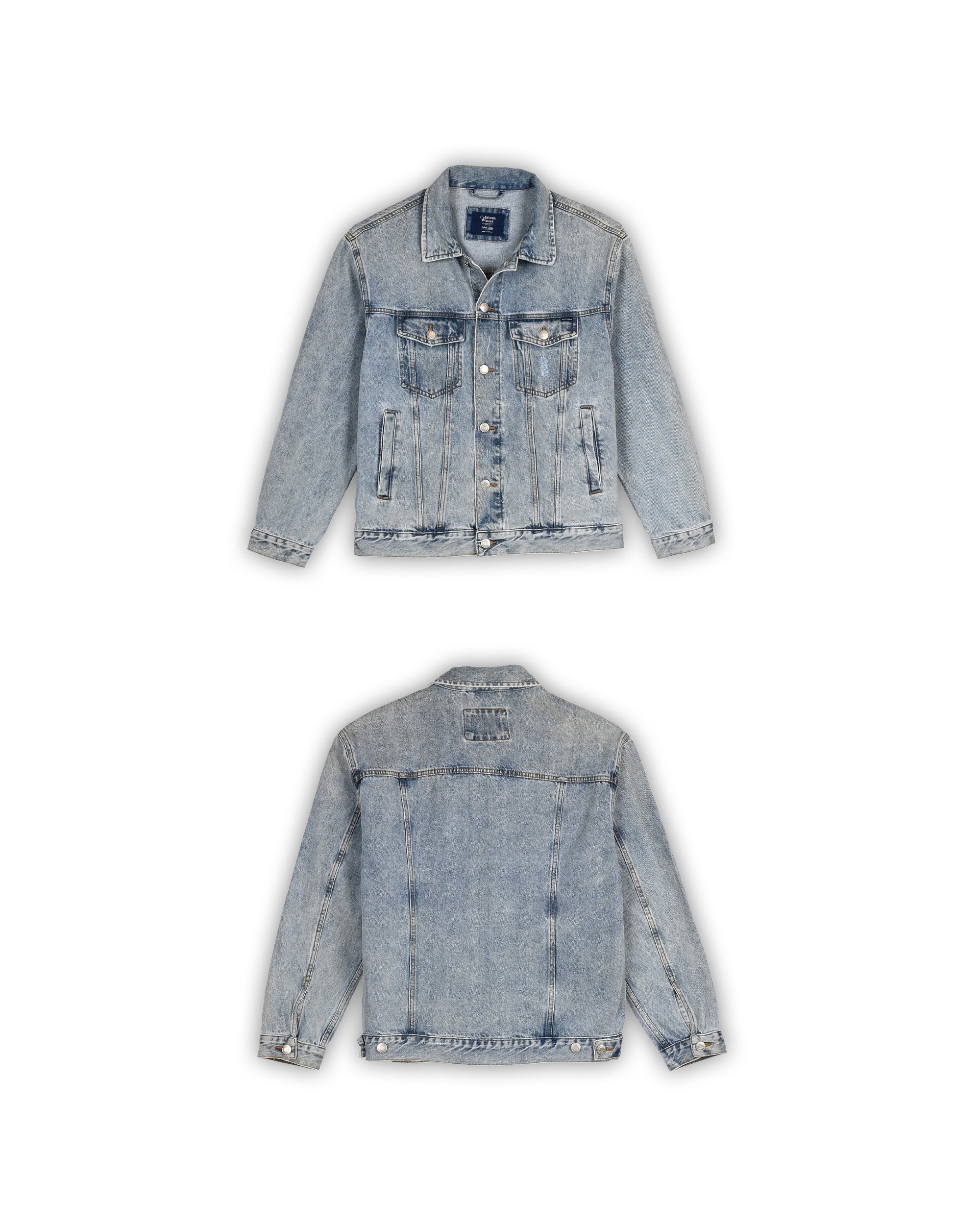 VINTAGE DENIM JACKET - L