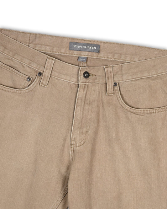 DENVER HAYES TWILL PANTS  - 34