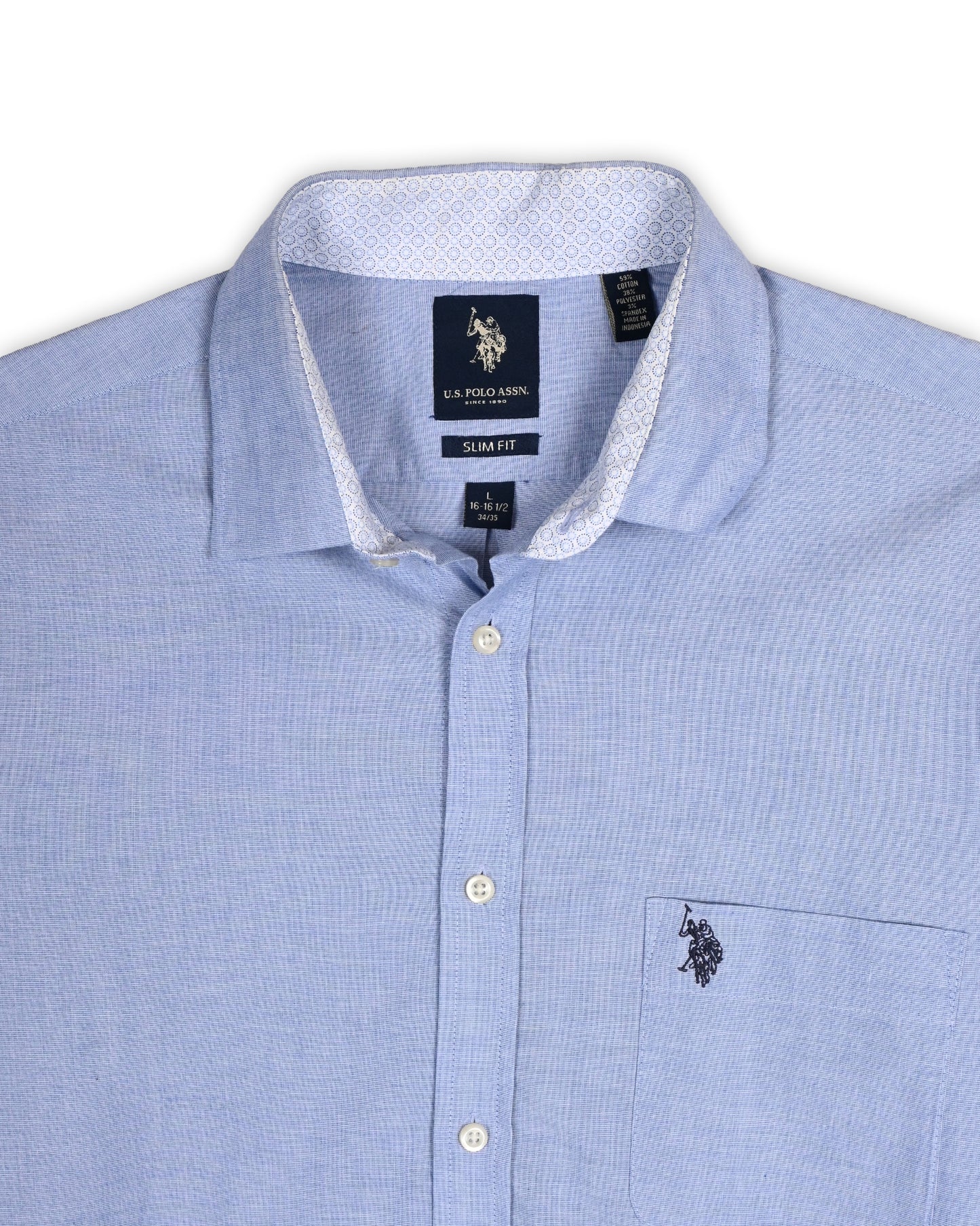 U.S.POLO ASSN. SHIRT - L
