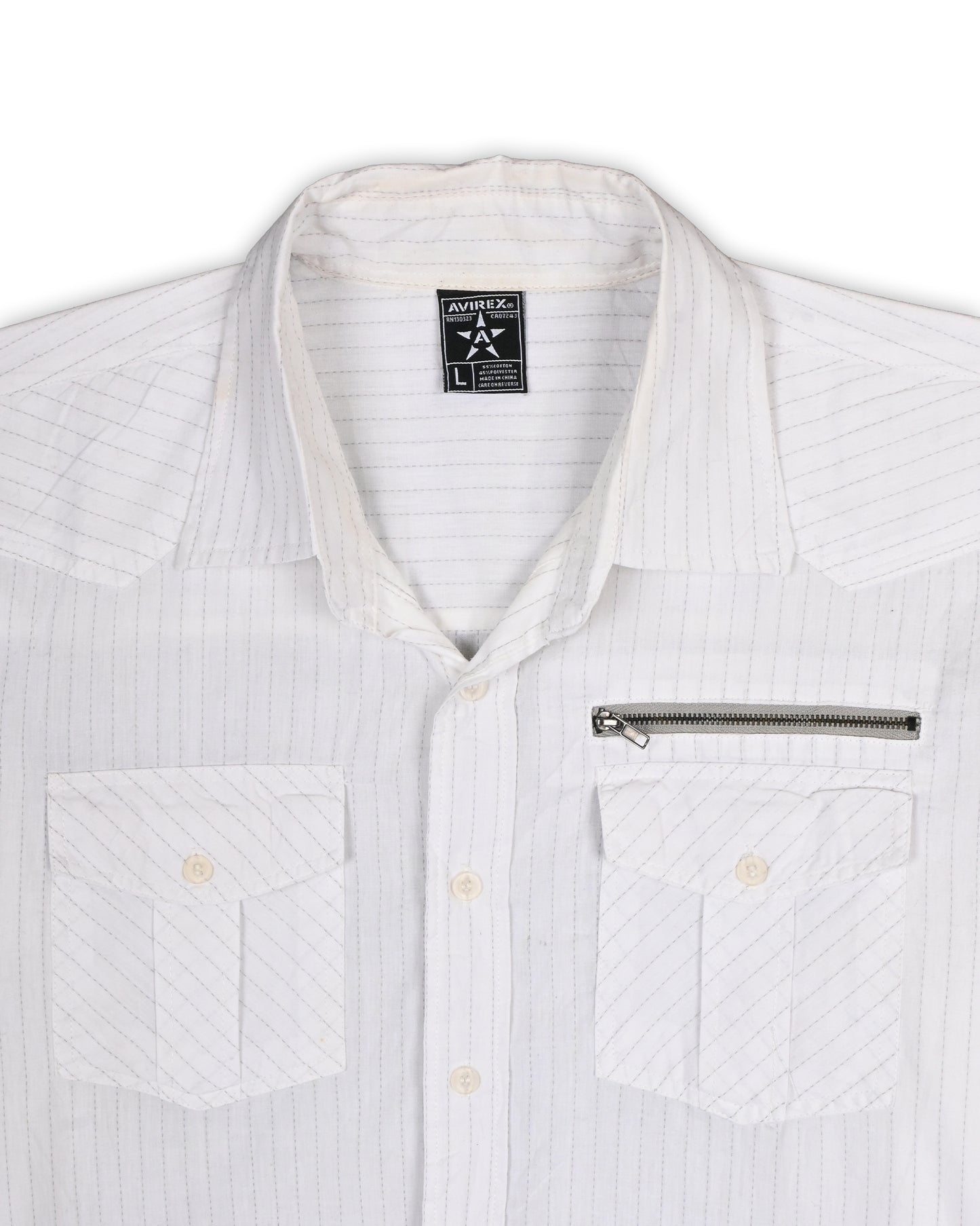 AVIREX VINTAGE SHIRT - L