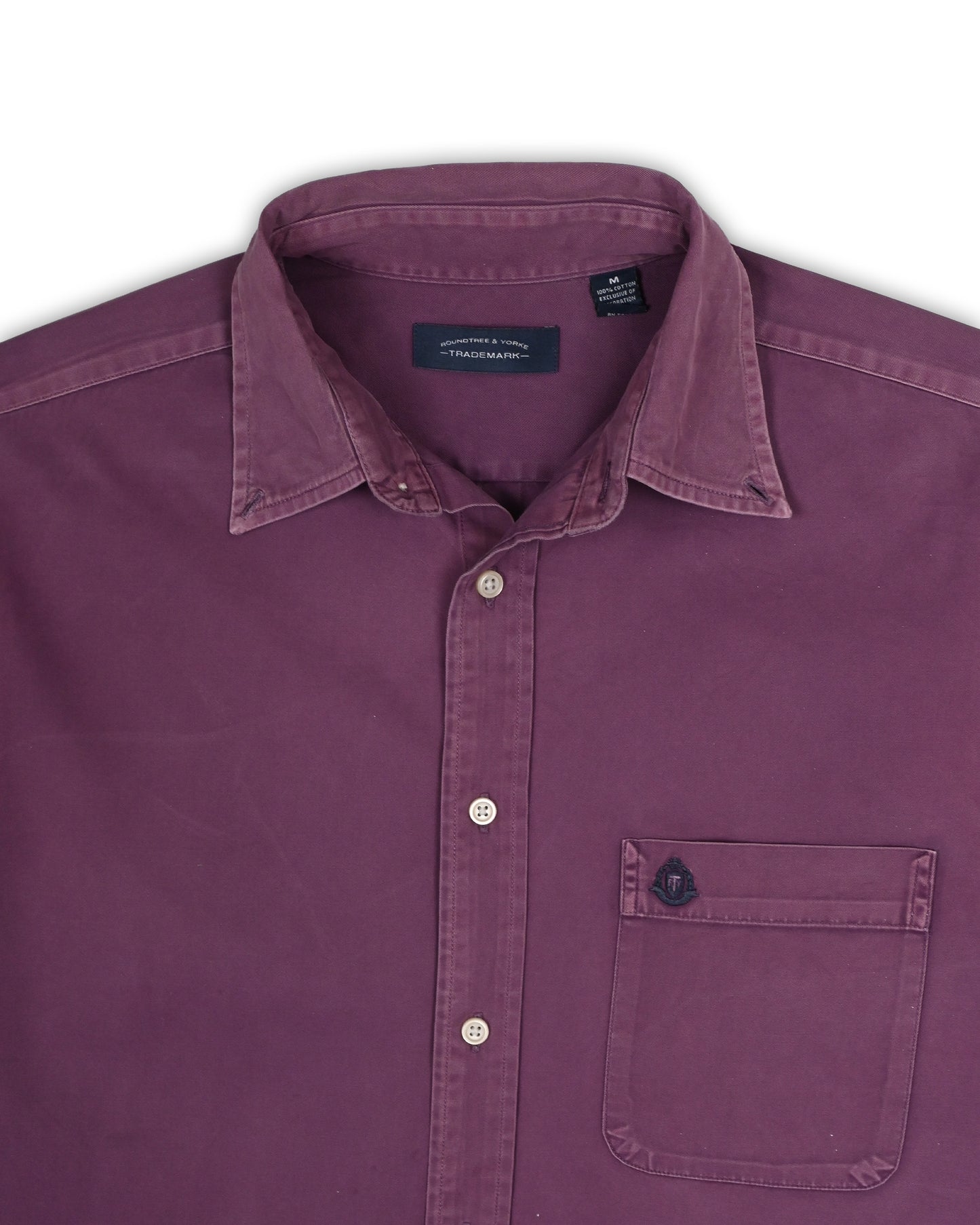 ROUNDTREE & YORKE SHIRT - M