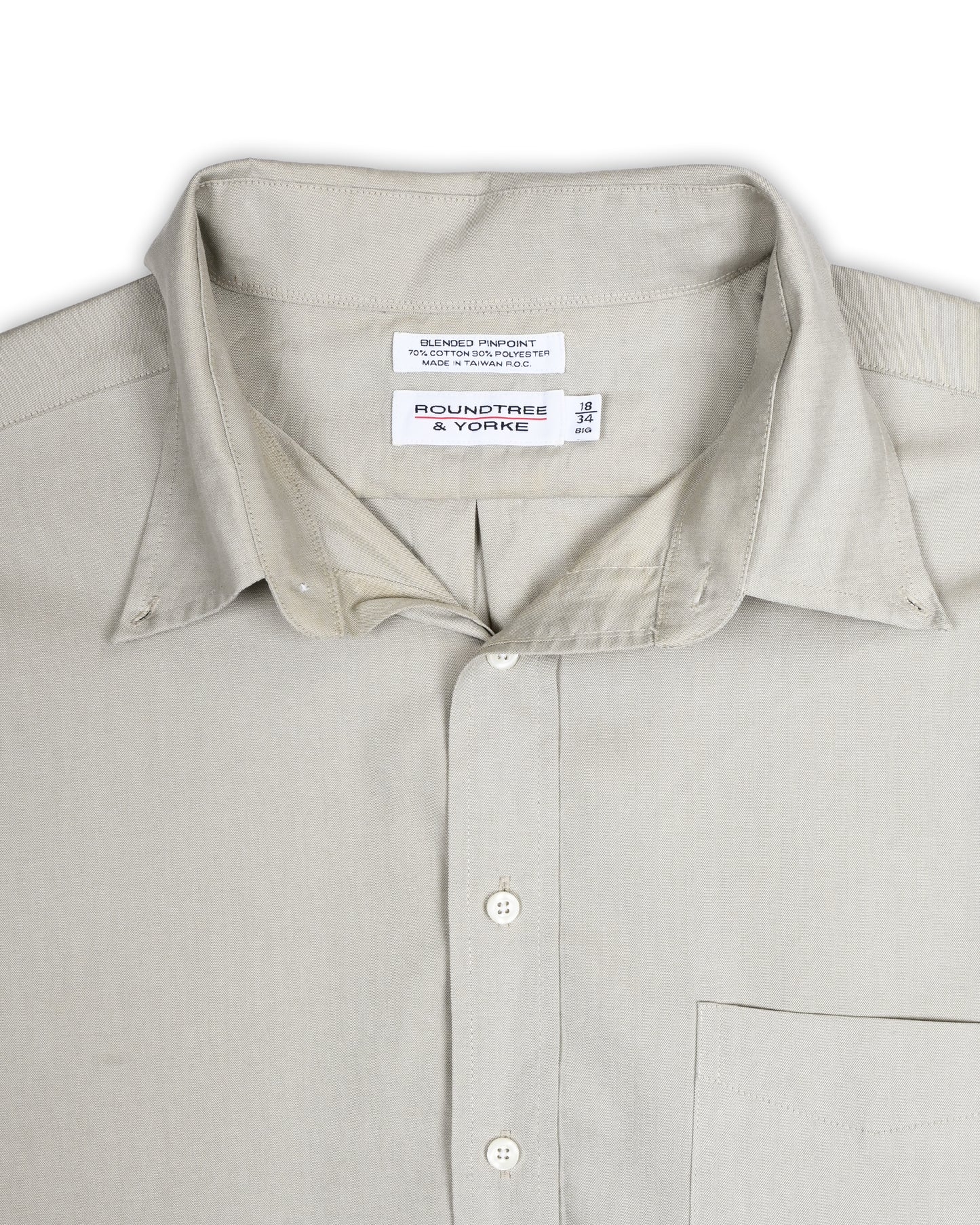 ROUNDTREE & YORKE SHIRT - XL