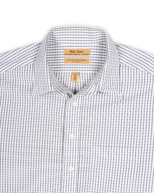 ROUNDTREE & YORKE SHIRT - L