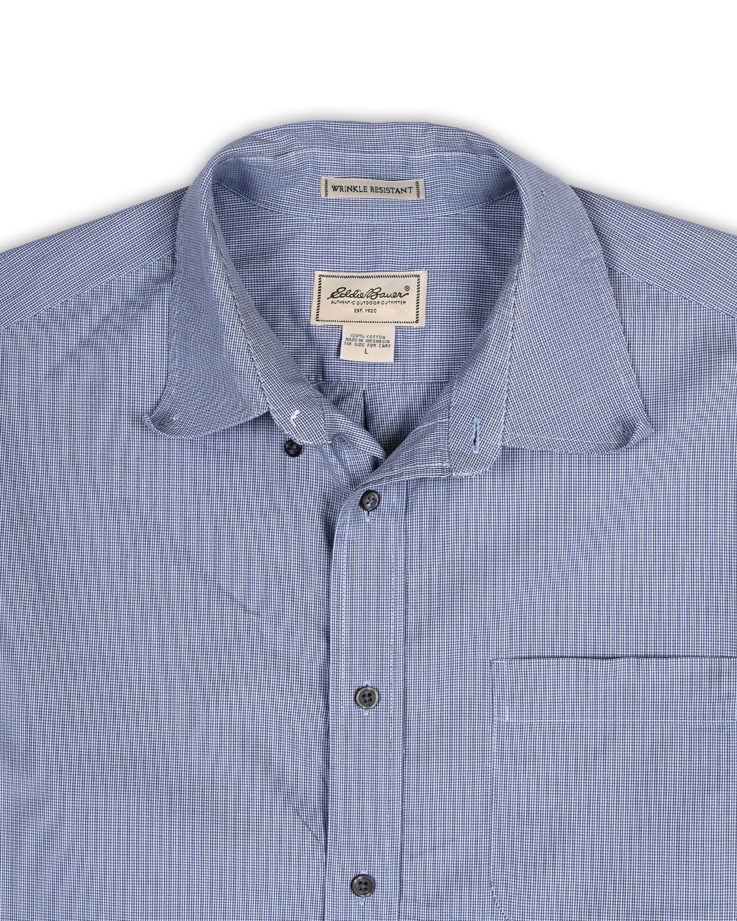 EDDIE BAUER SHIRT - L