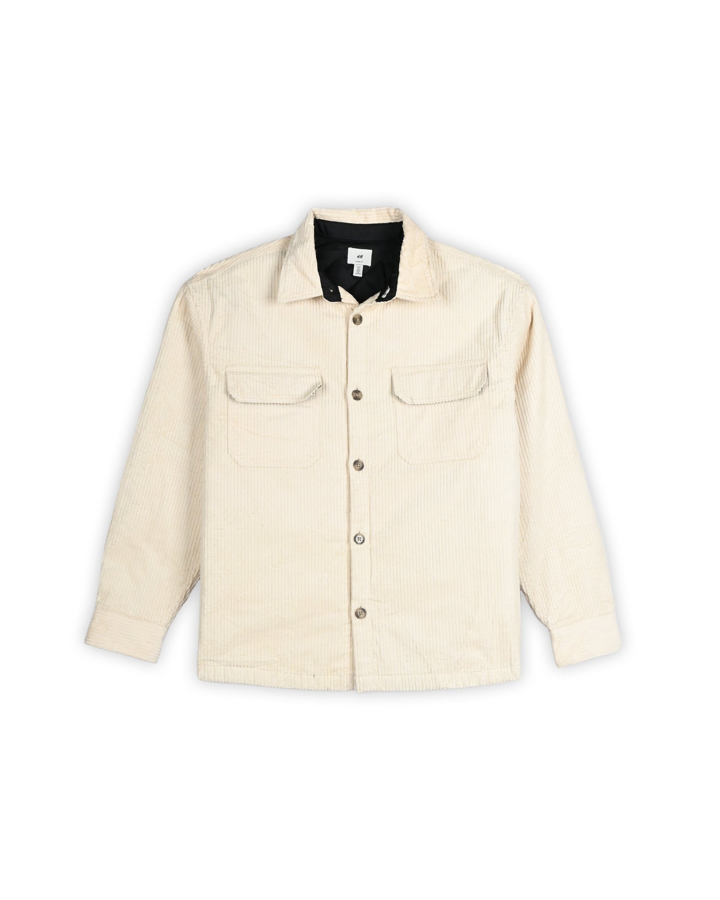 H&M HEAVYWEIGHT SHIRT - L