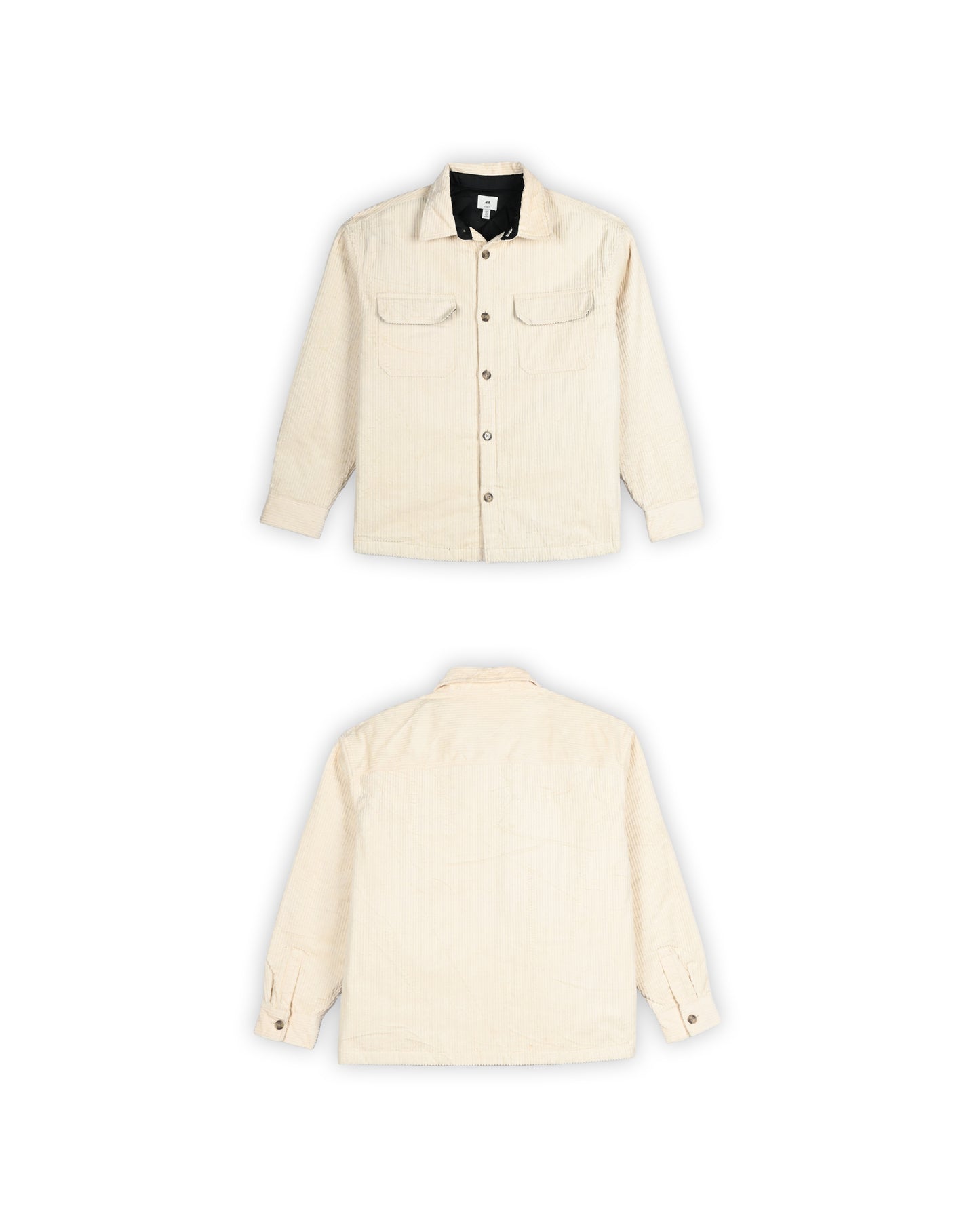 H&M HEAVYWEIGHT SHIRT - L