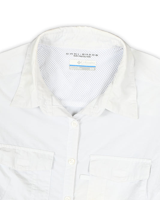 COLUMBIA WOMEN'S FISHING SHIRT - M