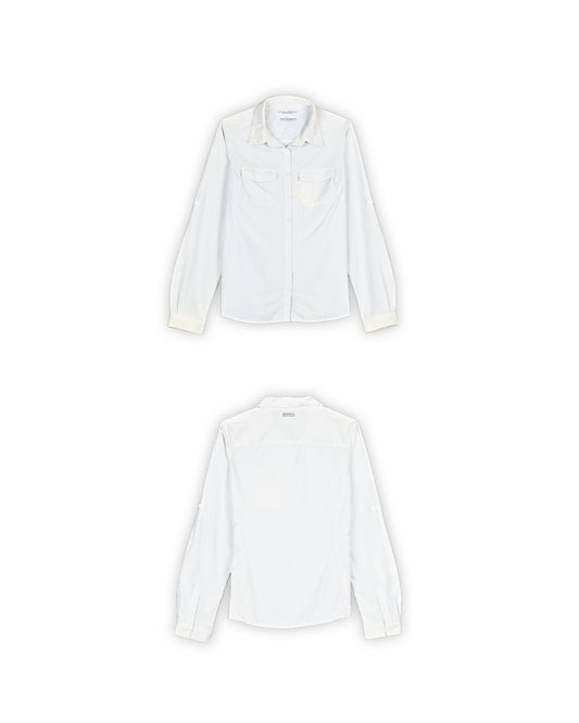 COLUMBIA WOMEN'S FISHING SHIRT - M