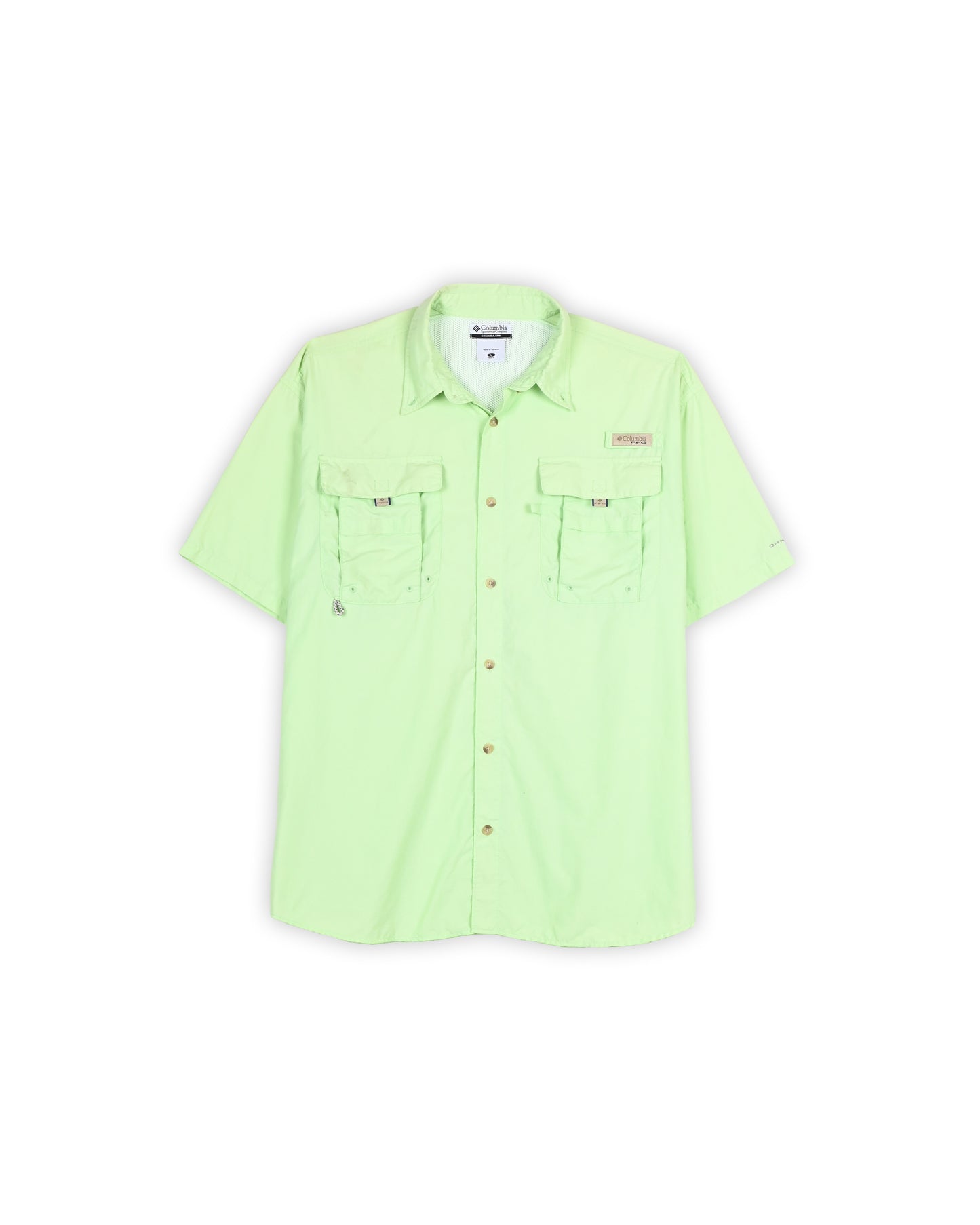 COLUMBIA FISHING SHIRT - L