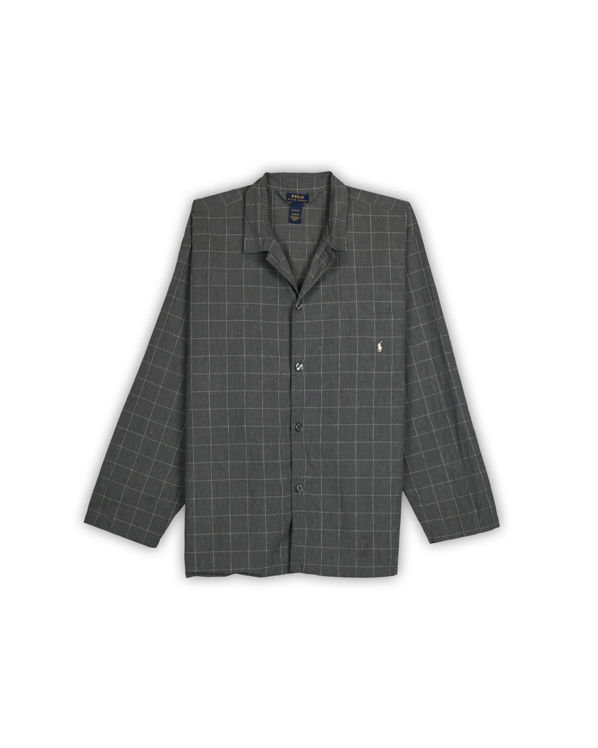 POLO RALPH LAUREN WINDOWPANE CHECK SHIRT JACKET - XL