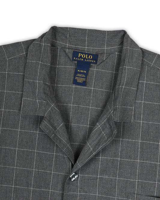 POLO RALPH LAUREN WINDOWPANE CHECK SHIRT JACKET - XL