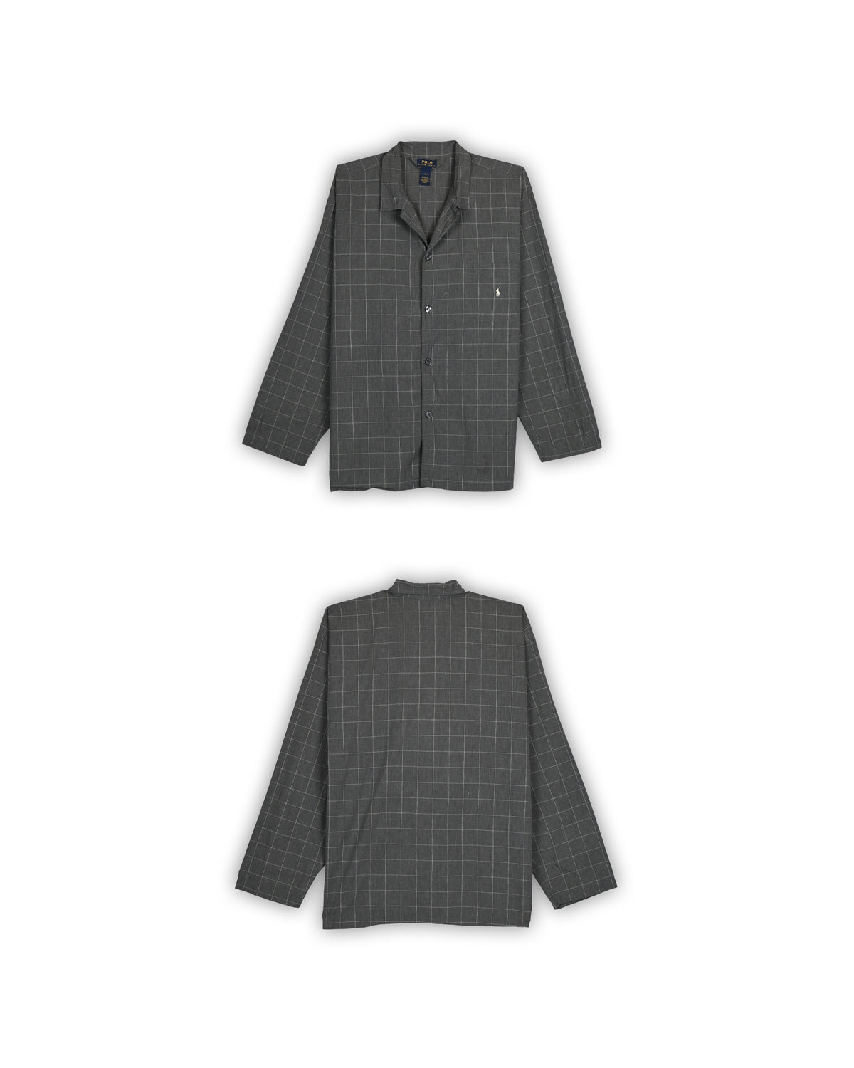 POLO RALPH LAUREN WINDOWPANE CHECK SHIRT JACKET - XL