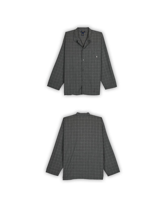 POLO RALPH LAUREN WINDOWPANE CHECK SHIRT JACKET - XL