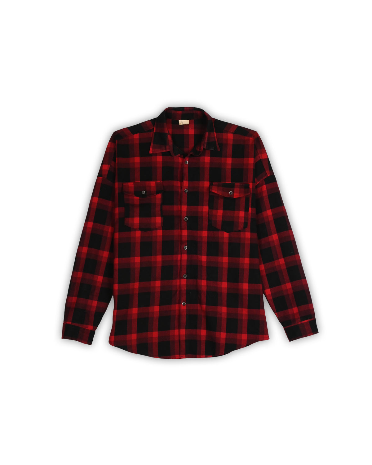 VINTAGE PLAID SHIRT - S