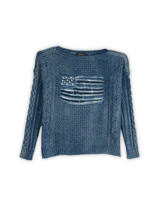 POLO RALPH LAUREN WOMEN'S SWEATER - S