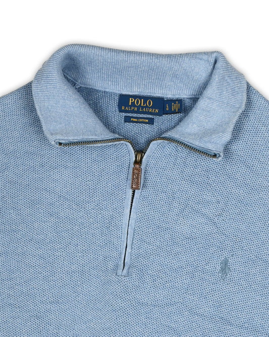 POLO RALPH LAUREN QUARTER-ZIP KNIT - L