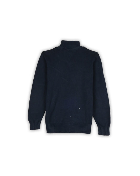 TOMMY HILFIGER ZIPPER SWEATER - L