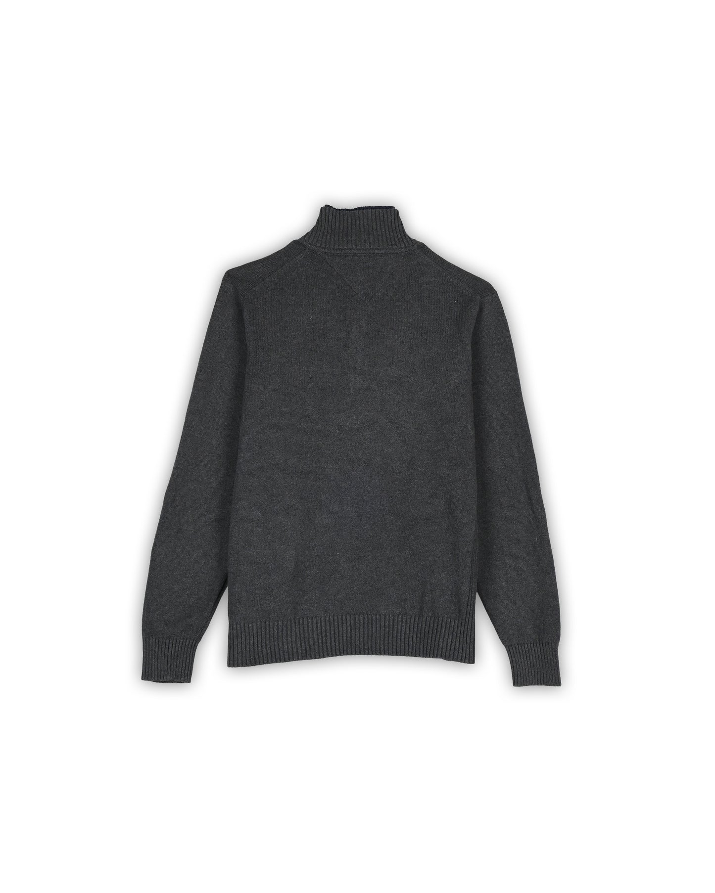 TOMMY HILFIGER ZIPPER SWEATER - M