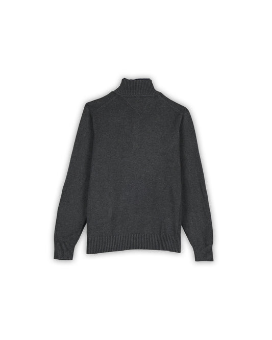 TOMMY HILFIGER ZIPPER SWEATER - M