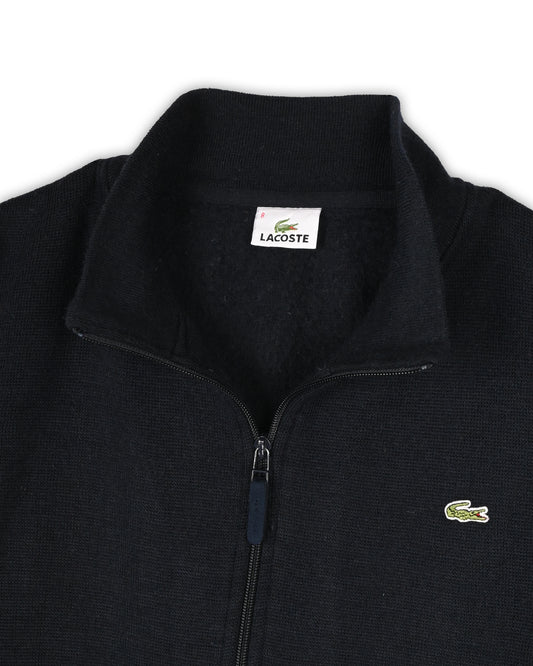 LACOSTE ZIPPER SWEATER - L