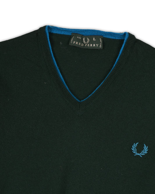 FRED PERRY SWEATER - L