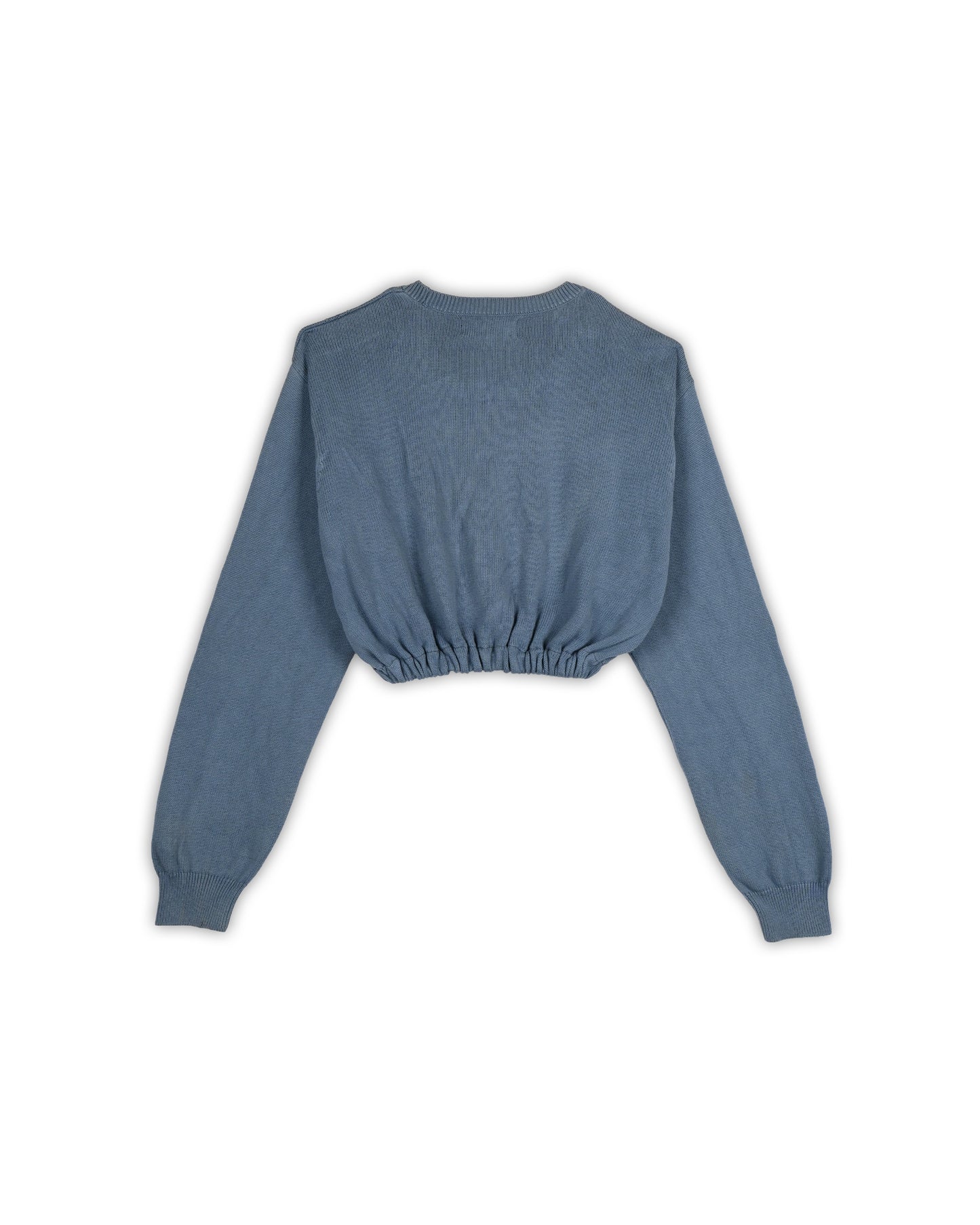 YVES SAINT LAURENT CROPPED SWEATER - L