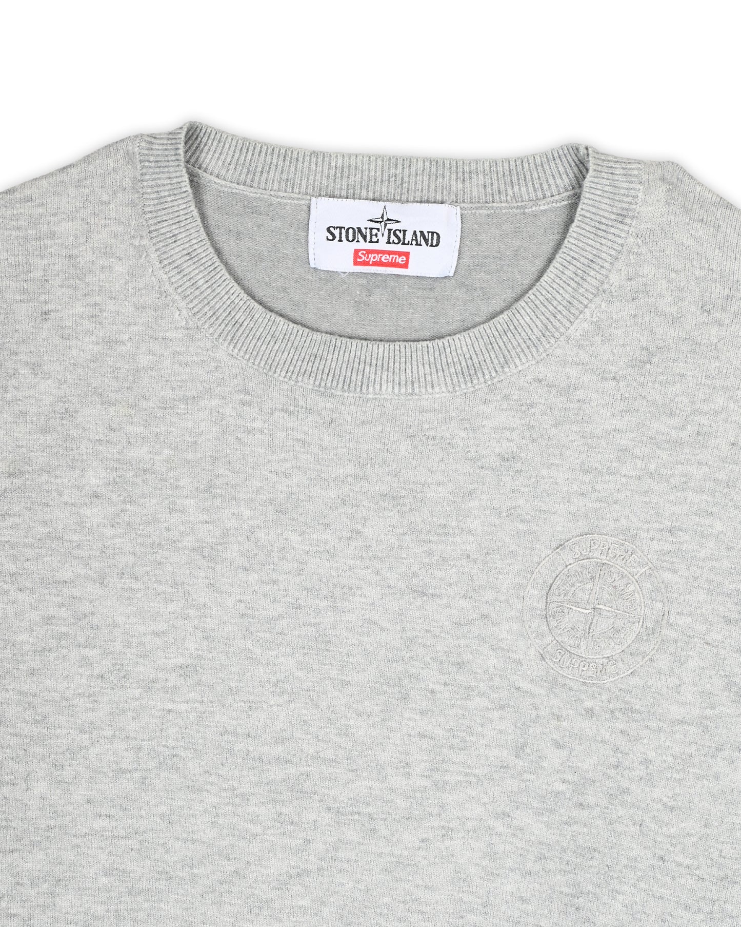 STONE ISLAND X SUPREME SWEATER - S