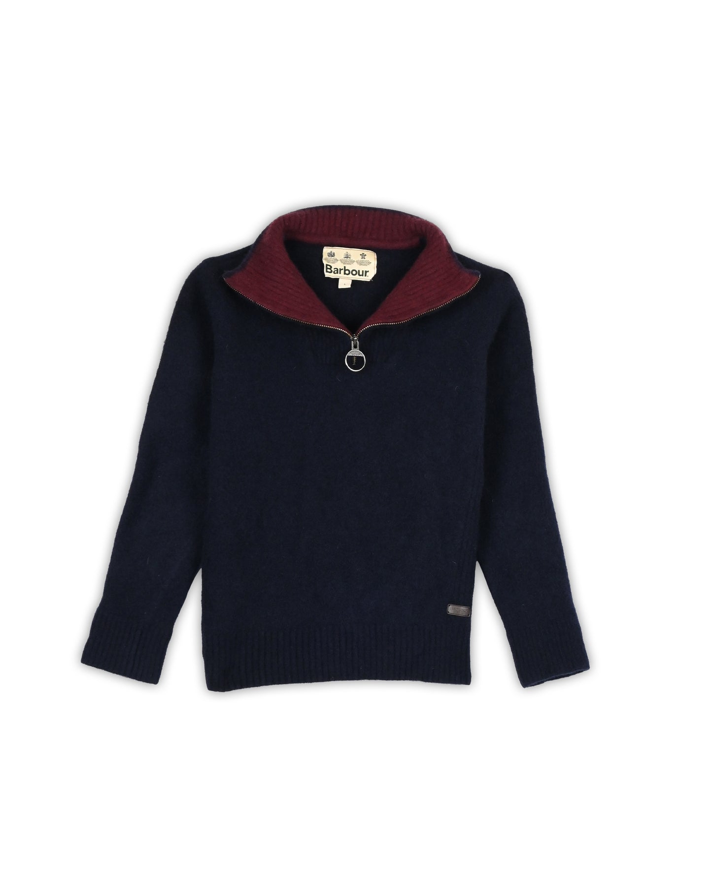 BARBOUR WOMEN'S WOOL SWEATER - L