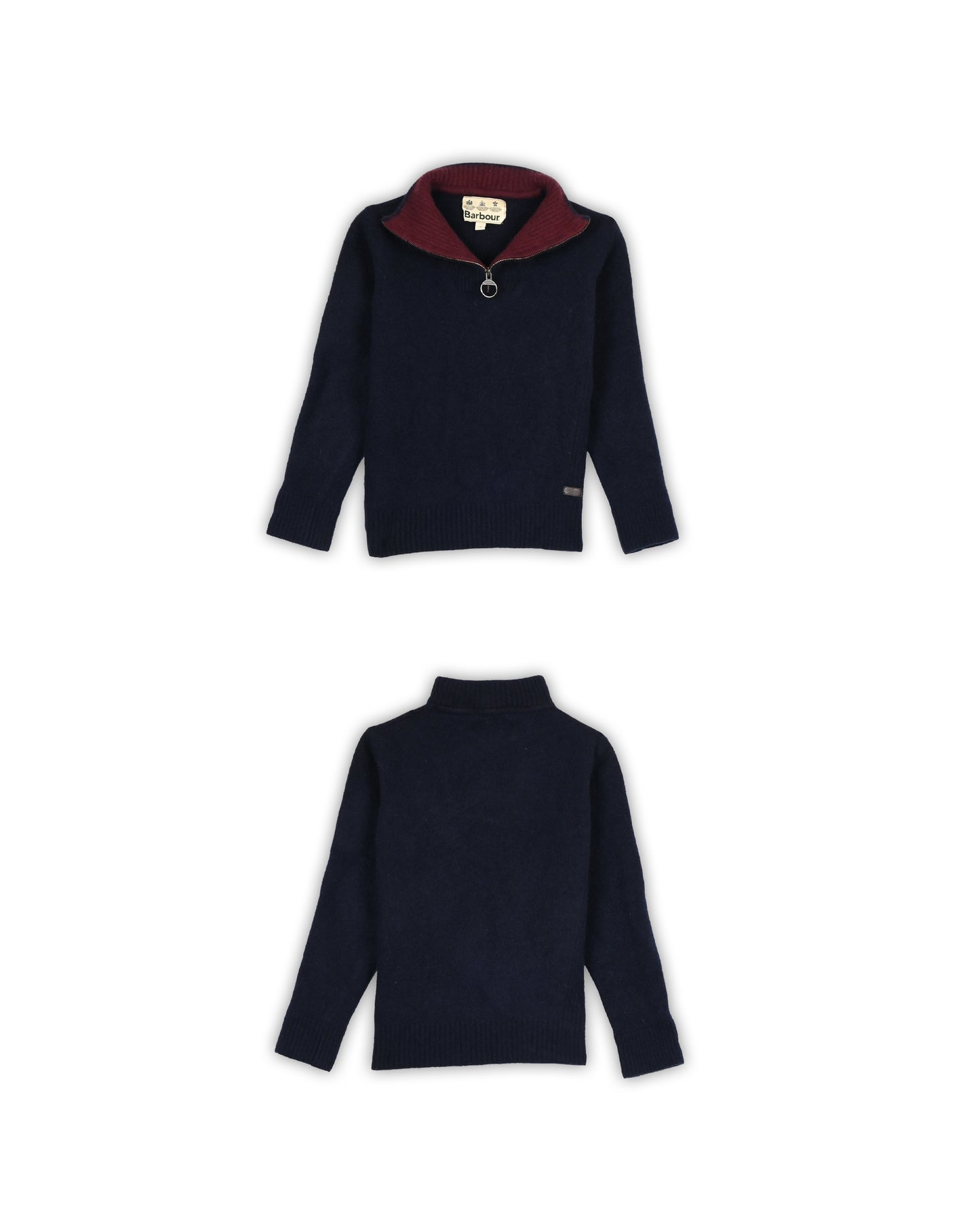 BARBOUR WOMEN'S WOOL SWEATER - L