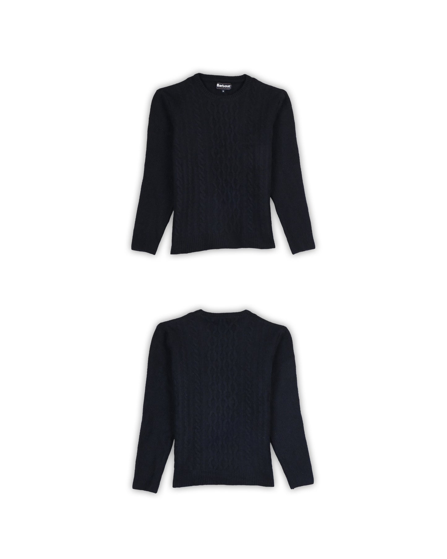 BARBOUR WOMEN'S WOOL SWEATER - XL