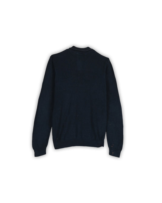 BOSS ZIPPER SWEATER - L