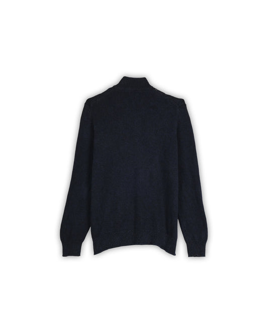 CALVIN KLEIN JEANS ZIPPER SWEATER - L