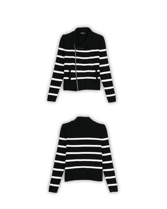 POLO RALPH LAUREN WOMEN'S ZIPPER KNIT - S