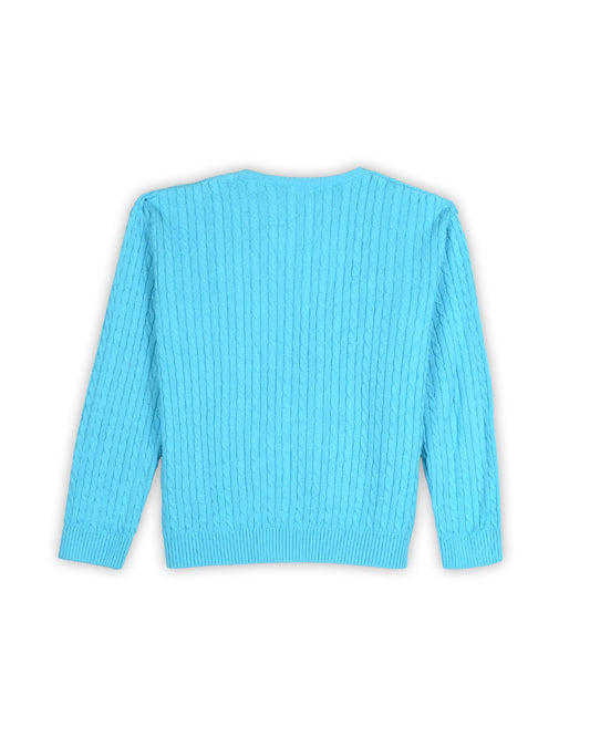 LACOSTE CABLE KNIT - XXL