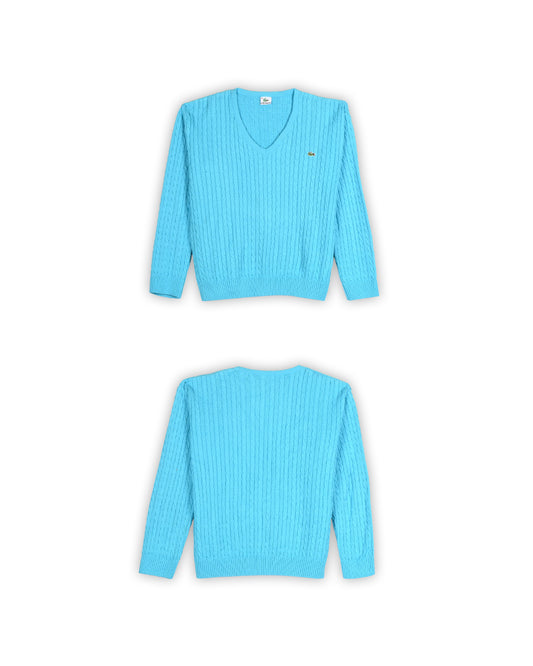 LACOSTE CABLE KNIT - XXL