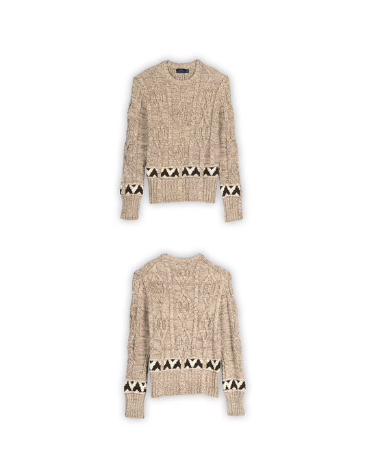 POLO RALPH LAUREN CABLE KNIT - S