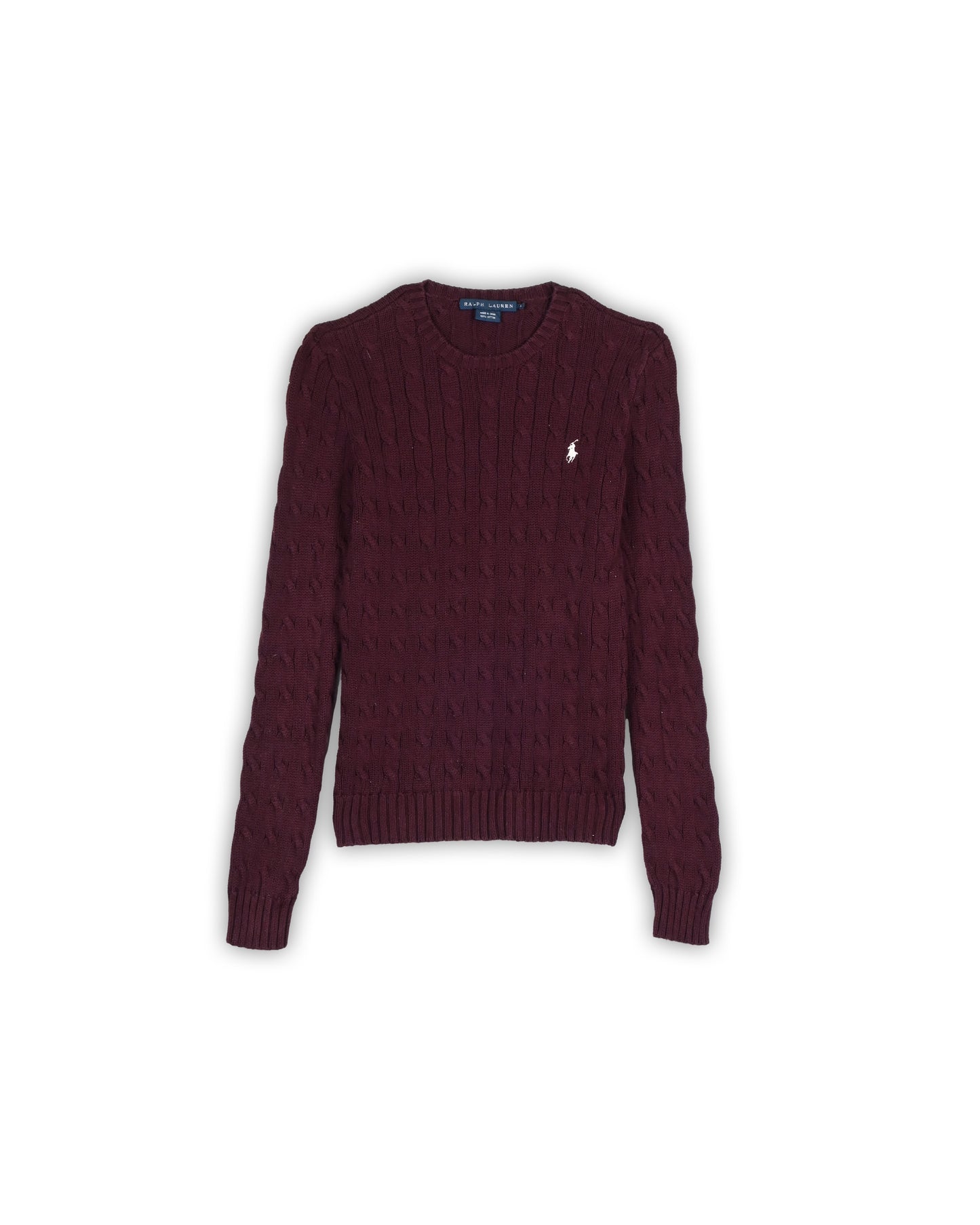 POLO RALPH LAUREN CABLE KNIT - S