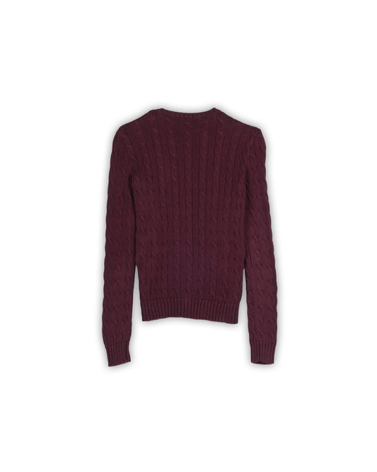 POLO RALPH LAUREN CABLE KNIT - S