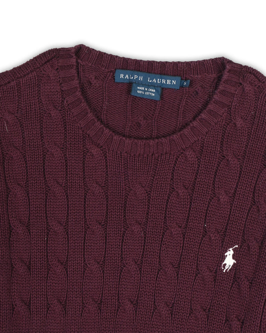 POLO RALPH LAUREN CABLE KNIT - S