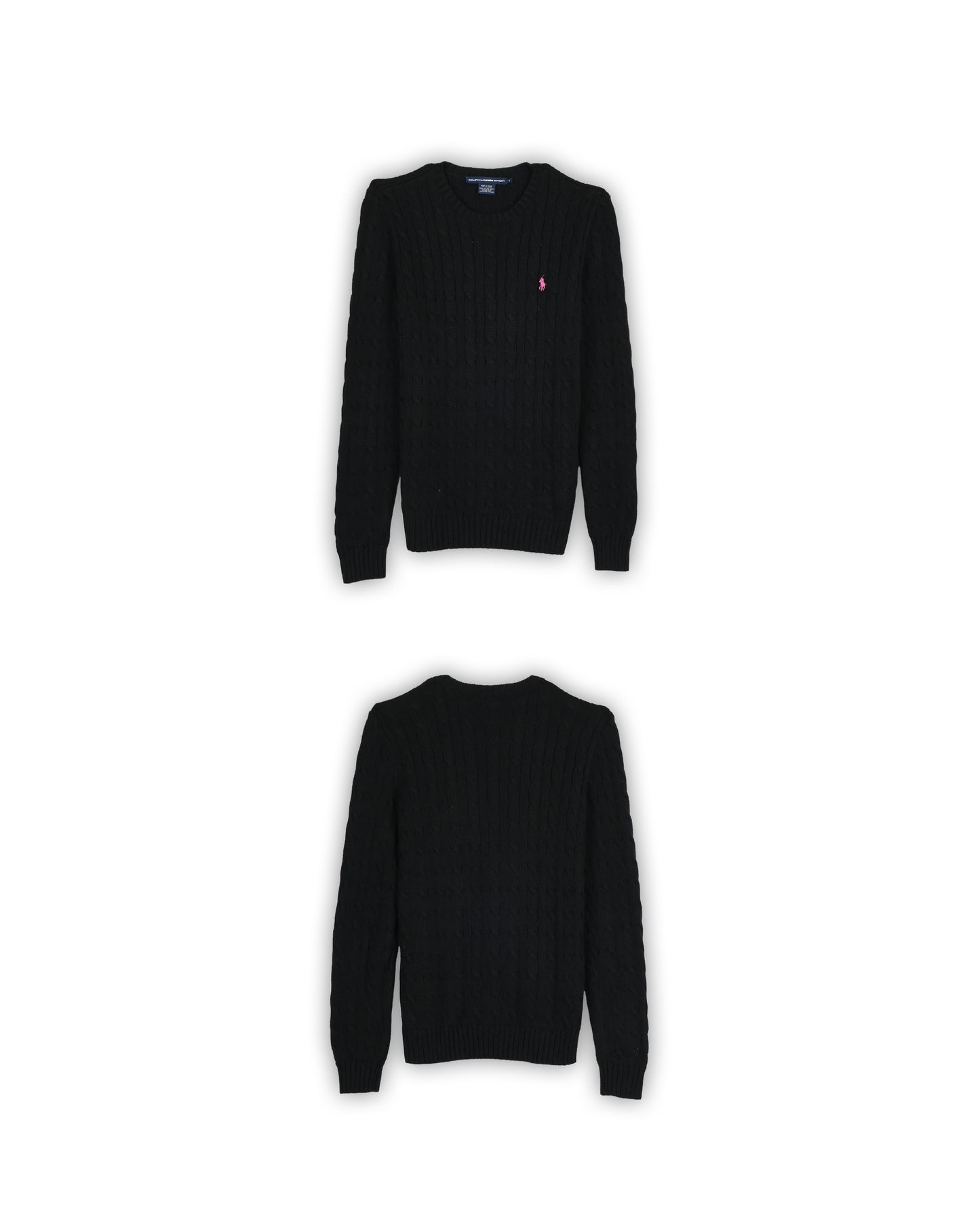 POLO RALPH LAUREN WOMEN'S CABLE KNIT - L