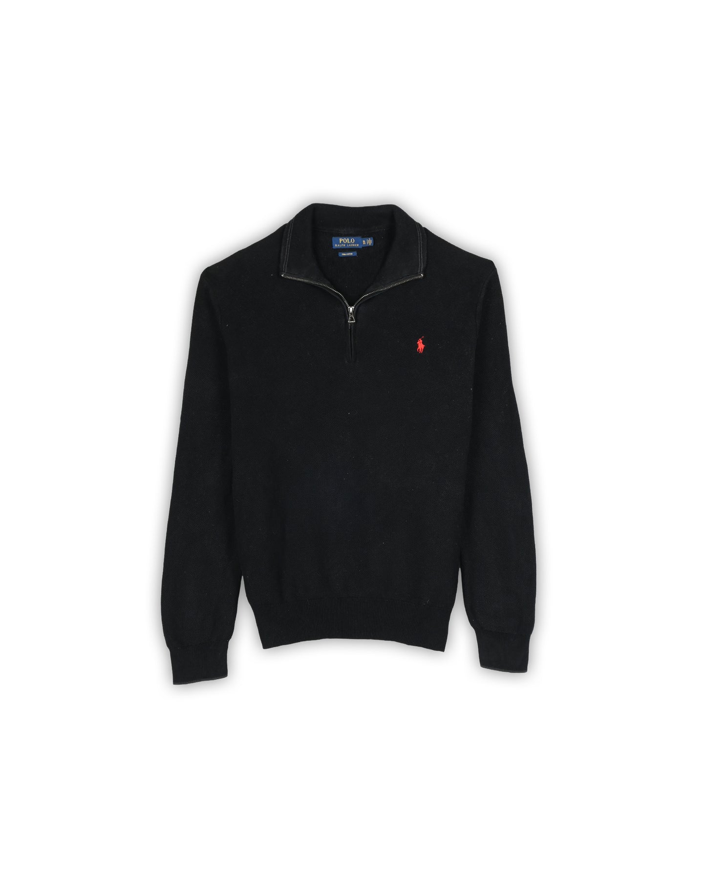 POLO RALPH LAUREN QUATER-ZIP KNIT - XL