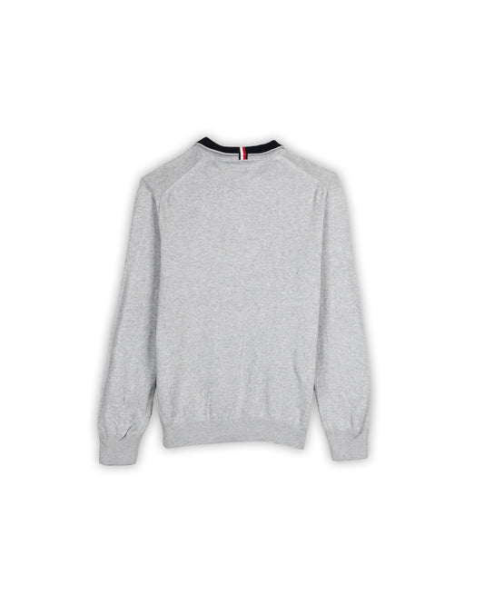 TOMMY HILFIGER QUARTER-ZIP KNIT - XXL