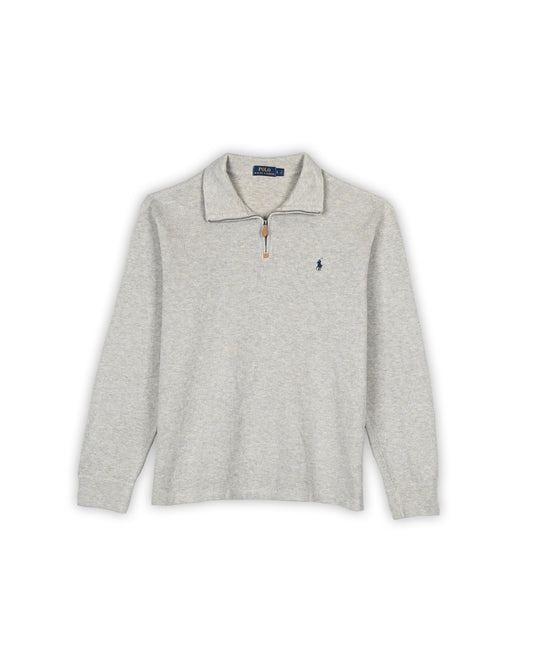 POLO RALPH LAUREN QUATER-ZIP KNIT - L