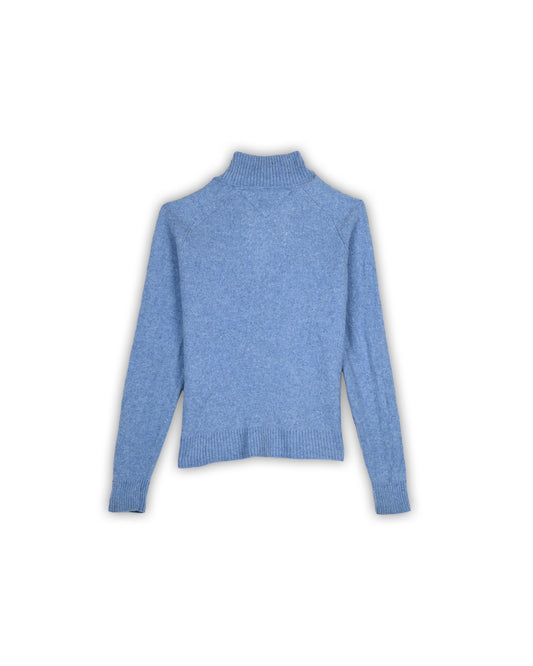 TOMMY HILFIGER QUATER-ZIP KNIT - XL