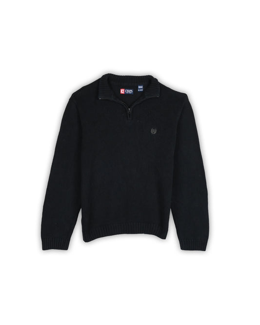CHAPS BY RALPH LAUREN QUARTER-ZIP KNIT - XL
