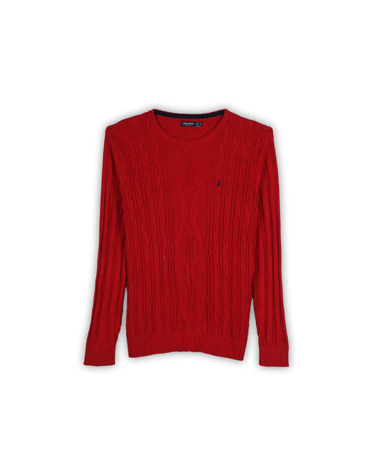 NAUTICA CABLE KNIT - XL