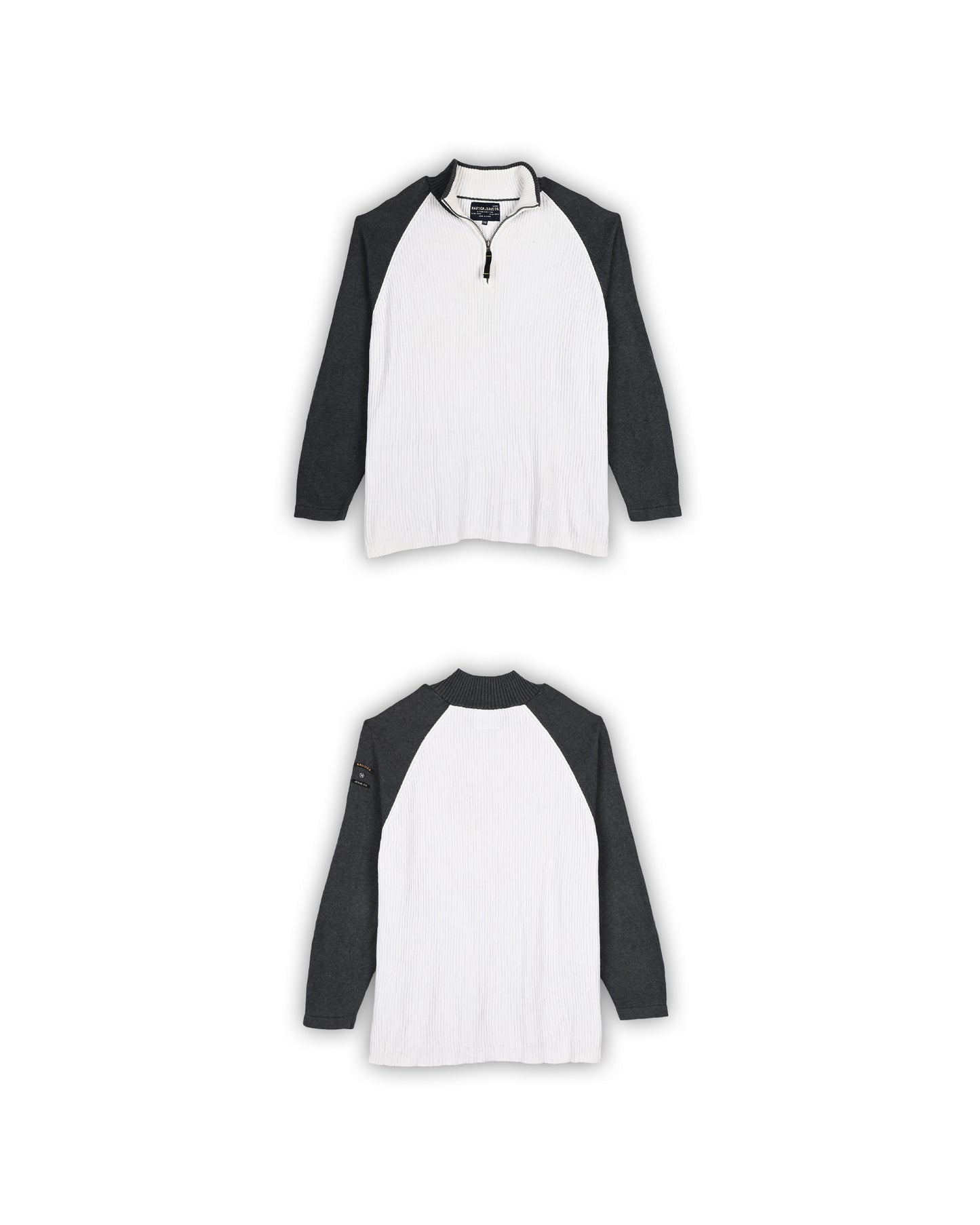 NAUTICA QUATER-ZIP KNIT - XXXL