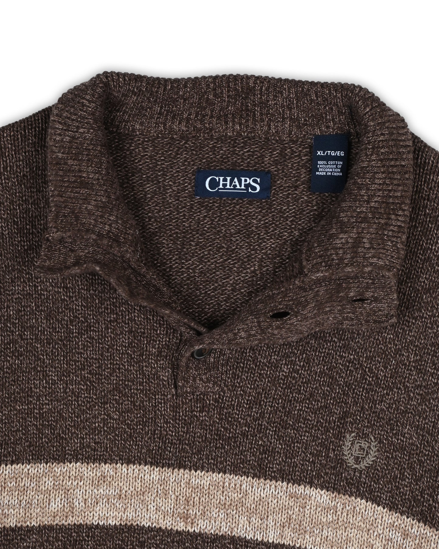 CHAPS BY RALPH LAUREN SWEATER - XL