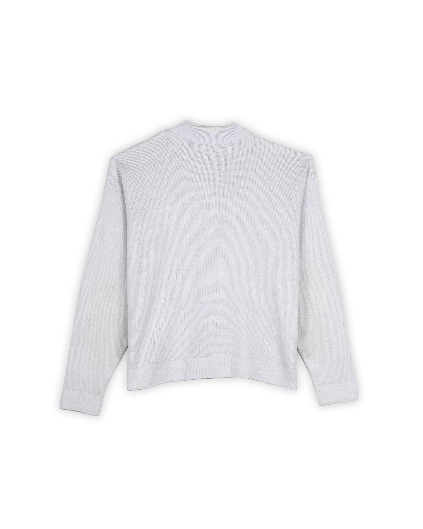 LACOSTE ZIP-UP SWEATER - L